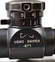 Item 3029 USMC 10x Unertl Sniper Telescope 1673